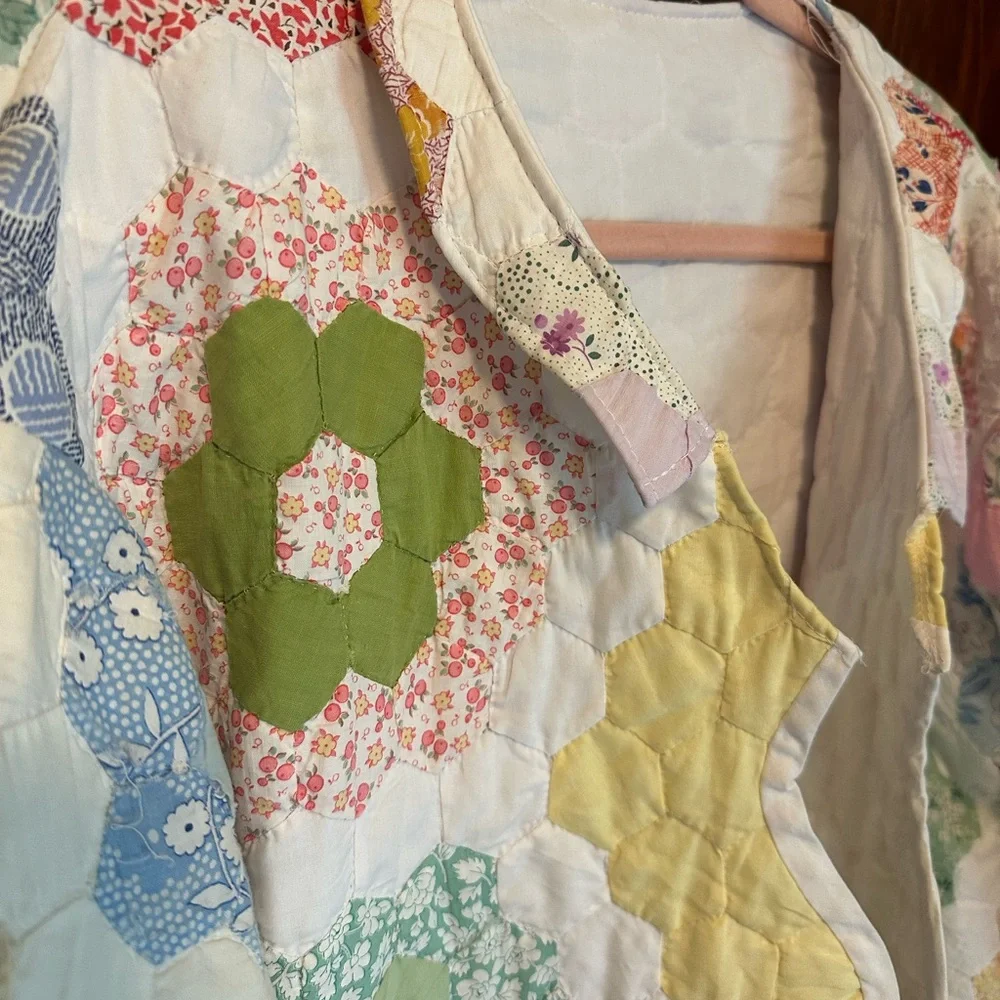 Vintage Quilt Coat - Picture 4 of 5